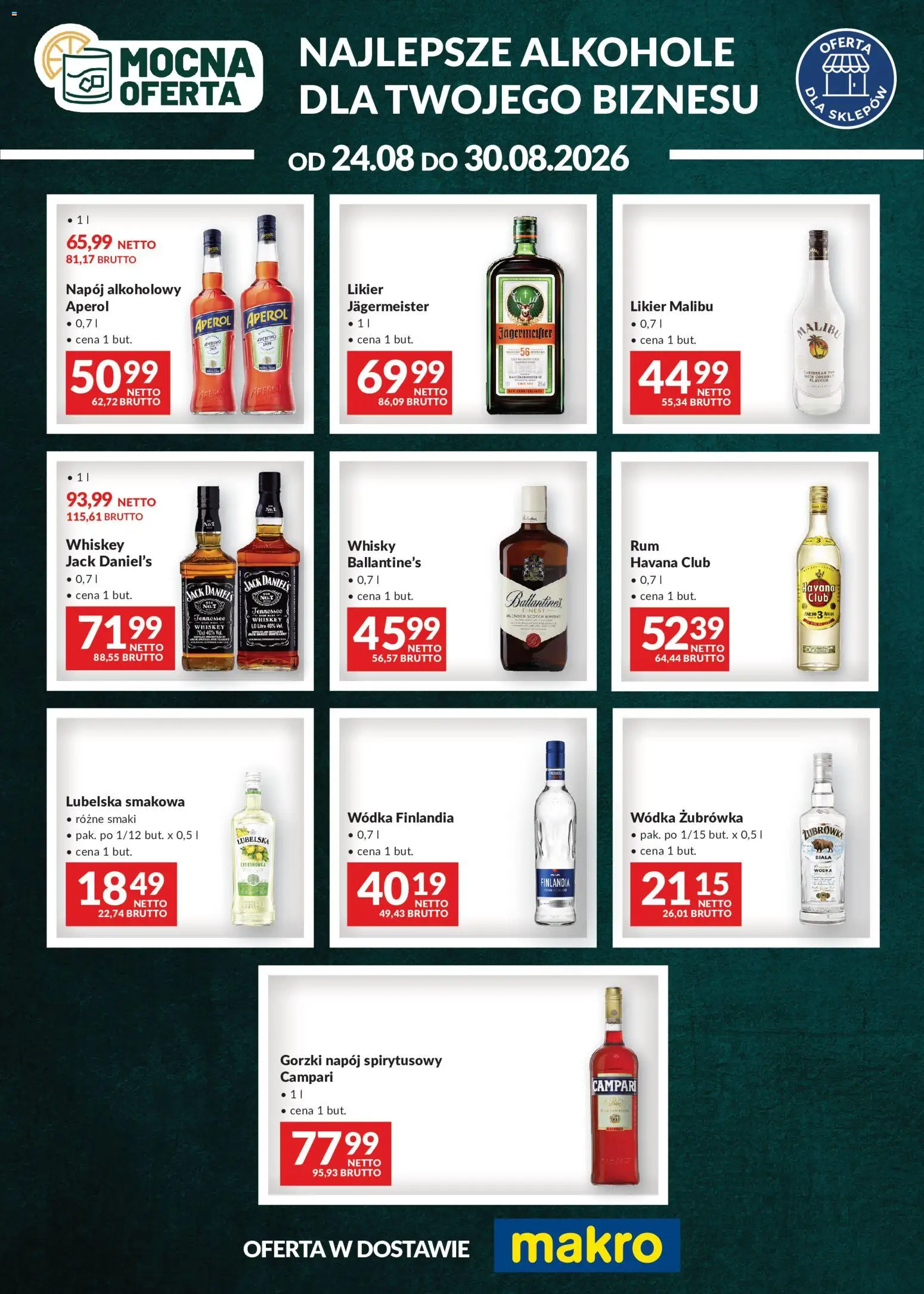 Pogląd gazetki "Makro gazetka - Mocna oferta" ze sklepu Makro ważnej od 24.08.2026
