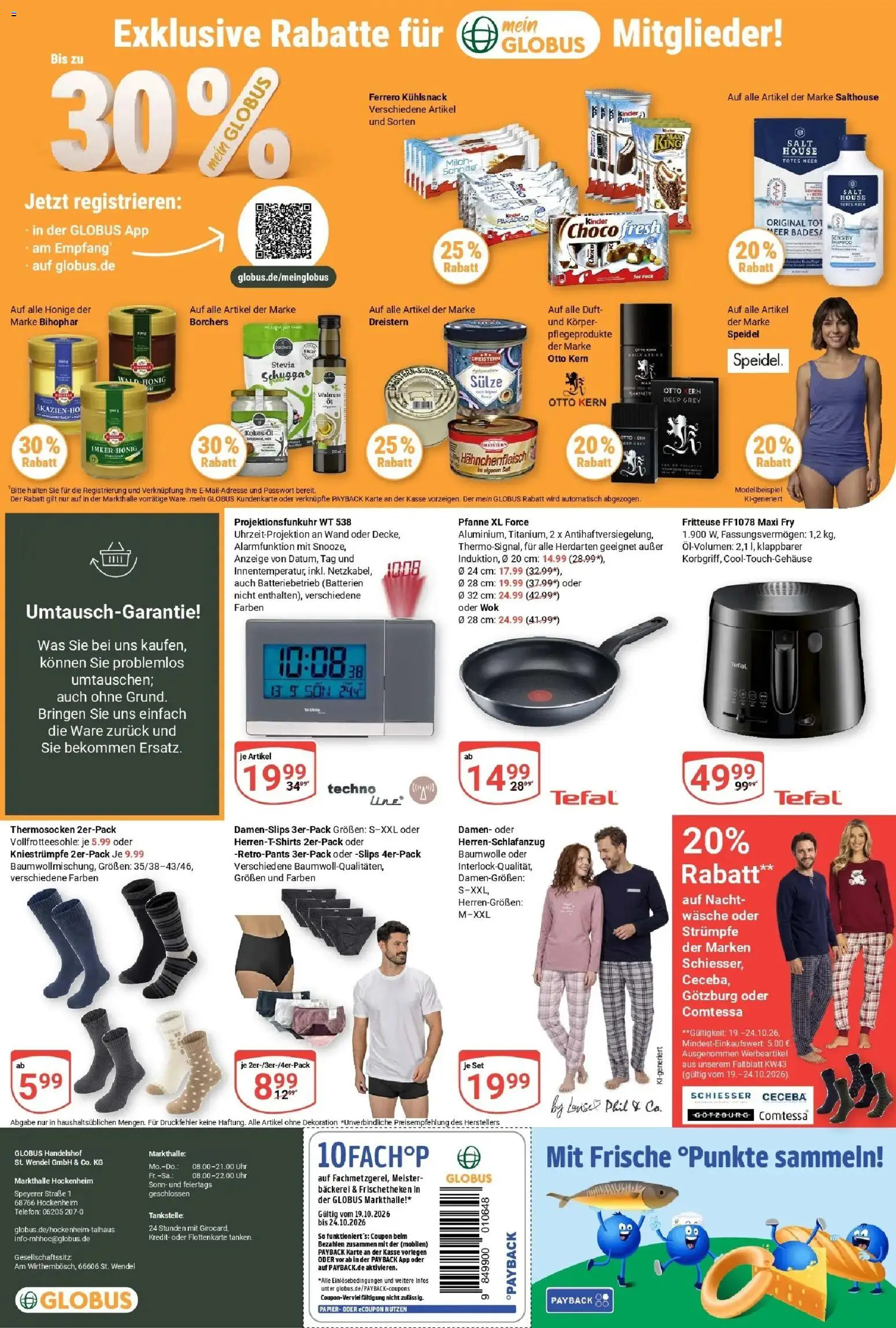 Vorschau von dem Prospekt des Geschäftes Globus, gültig ab dem 19.10.2026