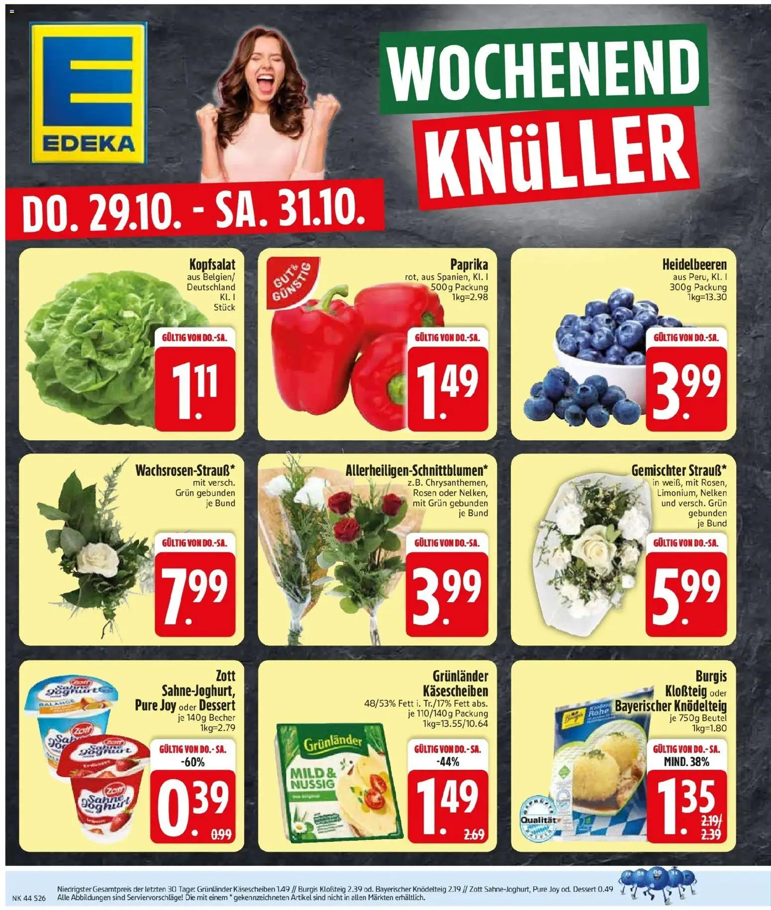 Vorschau von dem Prospekt des Geschäftes Edeka, gültig ab dem 26.10.2026