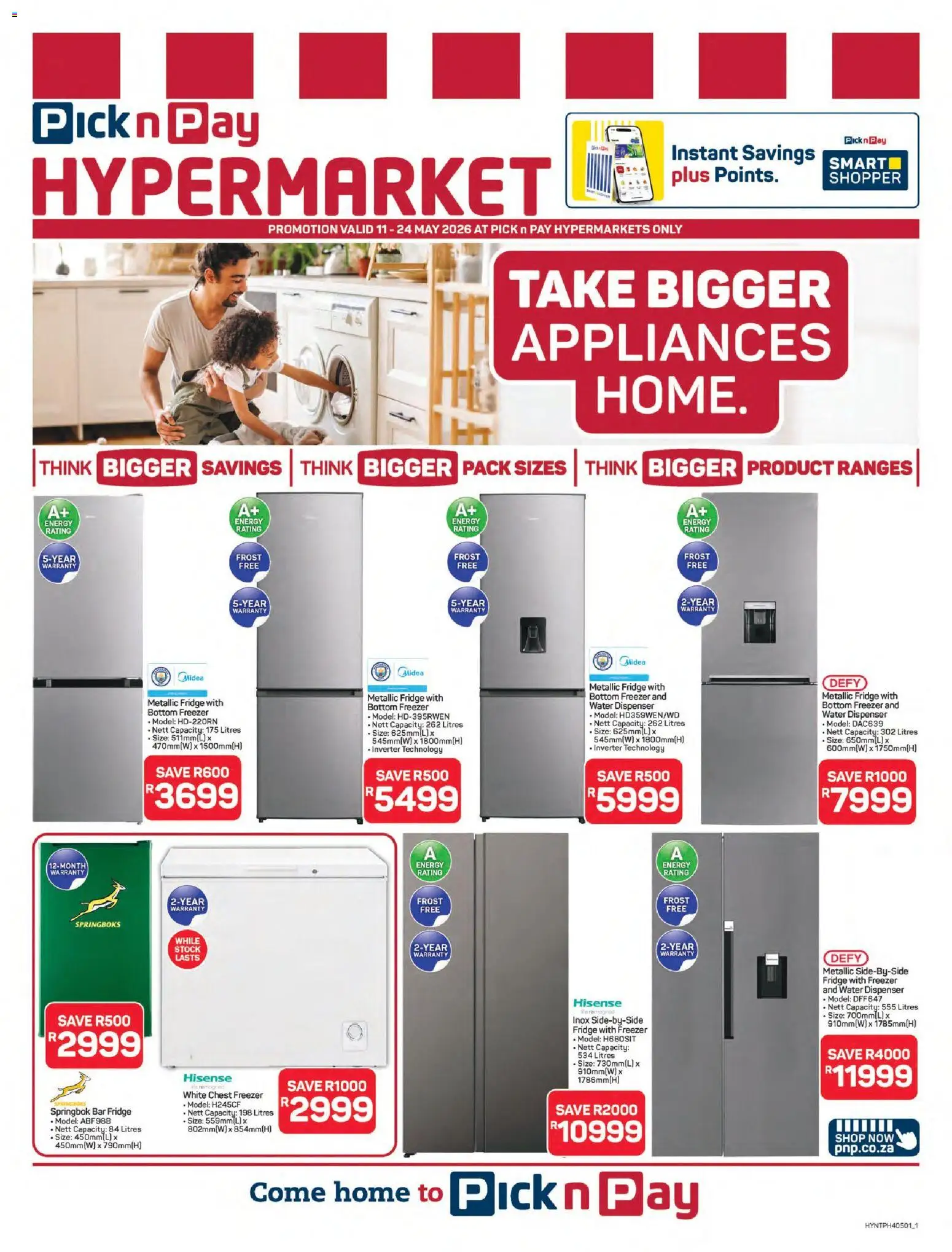 Preview of Pick n Pay flyer valid from 11/05/2026