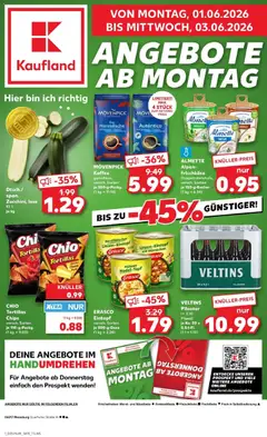 Vorschau von dem Prospekt des Geschäftes Kaufland, gültig ab dem 01.06.2026