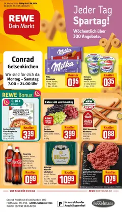Vorschau von dem Prospekt des Geschäftes Rewe, gültig ab dem 17.08.2026