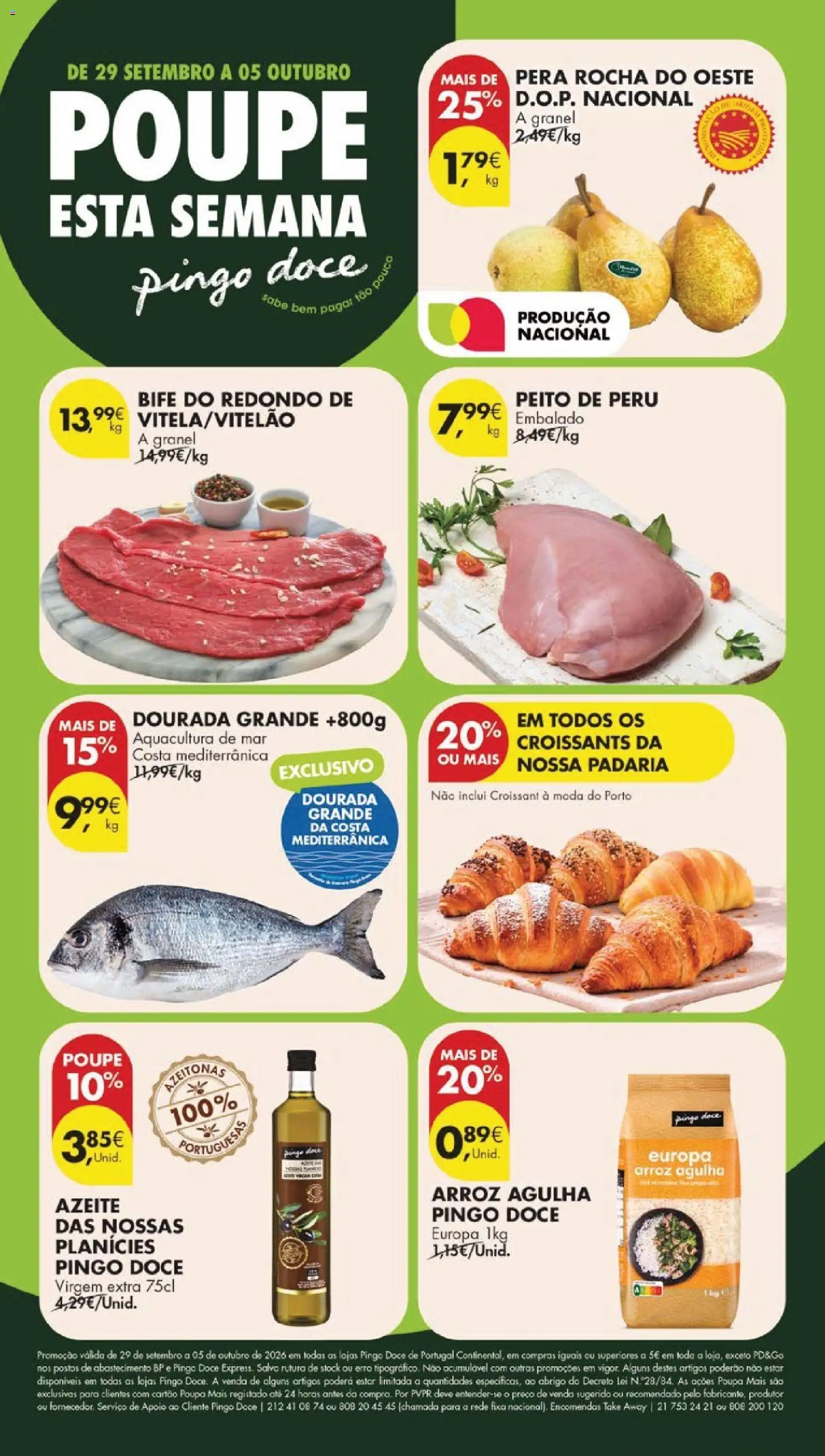Pré-visualização do folheto da loja Pingo Doce válida a partir de 29/09/2026