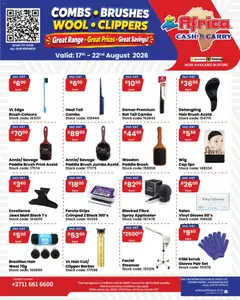 Preview of Africa Cash & Carry flyer valid from 17/08/2026