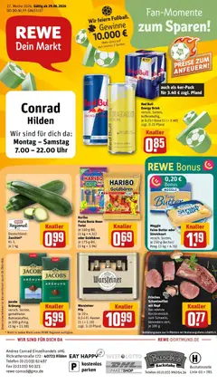 Vorschau von dem Prospekt des Geschäftes Rewe, gültig ab dem 29.06.2026