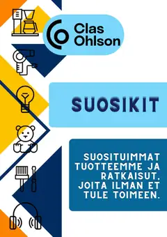 Kaupan Clas Ohlson Clas Ohlson tarjoukset esikatselu, voimassa 08/05/2026