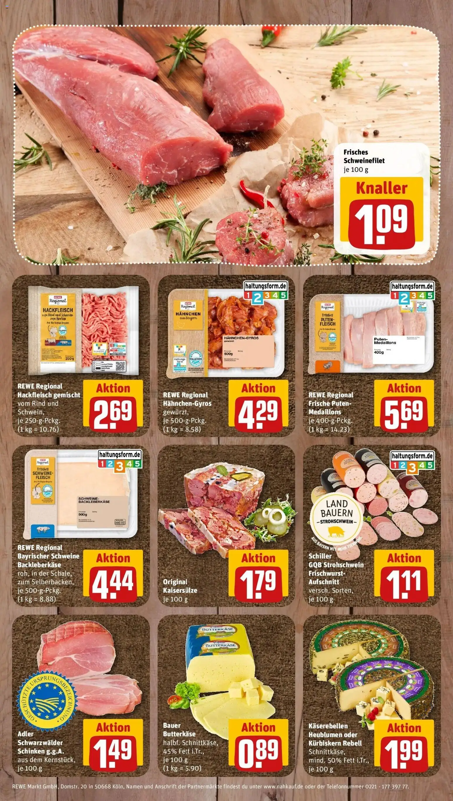 Vorschau von dem Prospekt des Geschäftes Rewe, gültig ab dem 19.10.2026