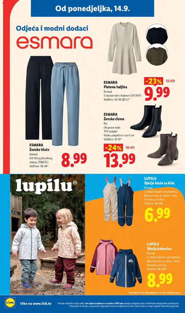Novi Lidl katalog od 14.09.