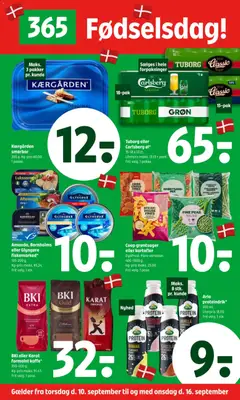 Eksempel på tilbudsavis Coop 365 - Tilbudsavis uge 37 fra butik Coop 365 gyldig fra 10/09/2026