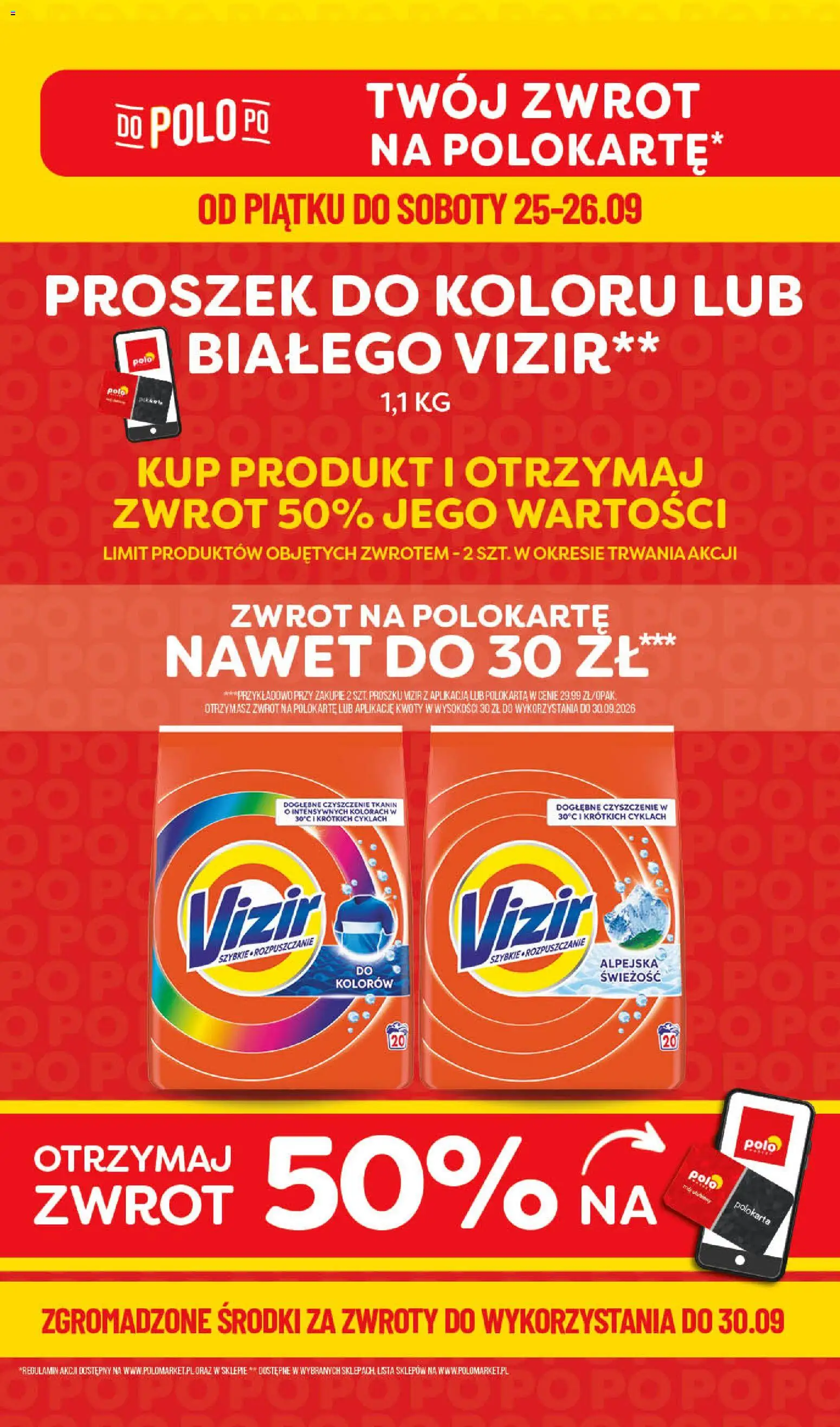 Pogląd gazetki "POLOmarket gazetka - Super Hity" ze sklepu POLOmarket ważnej od 24.09.2026
