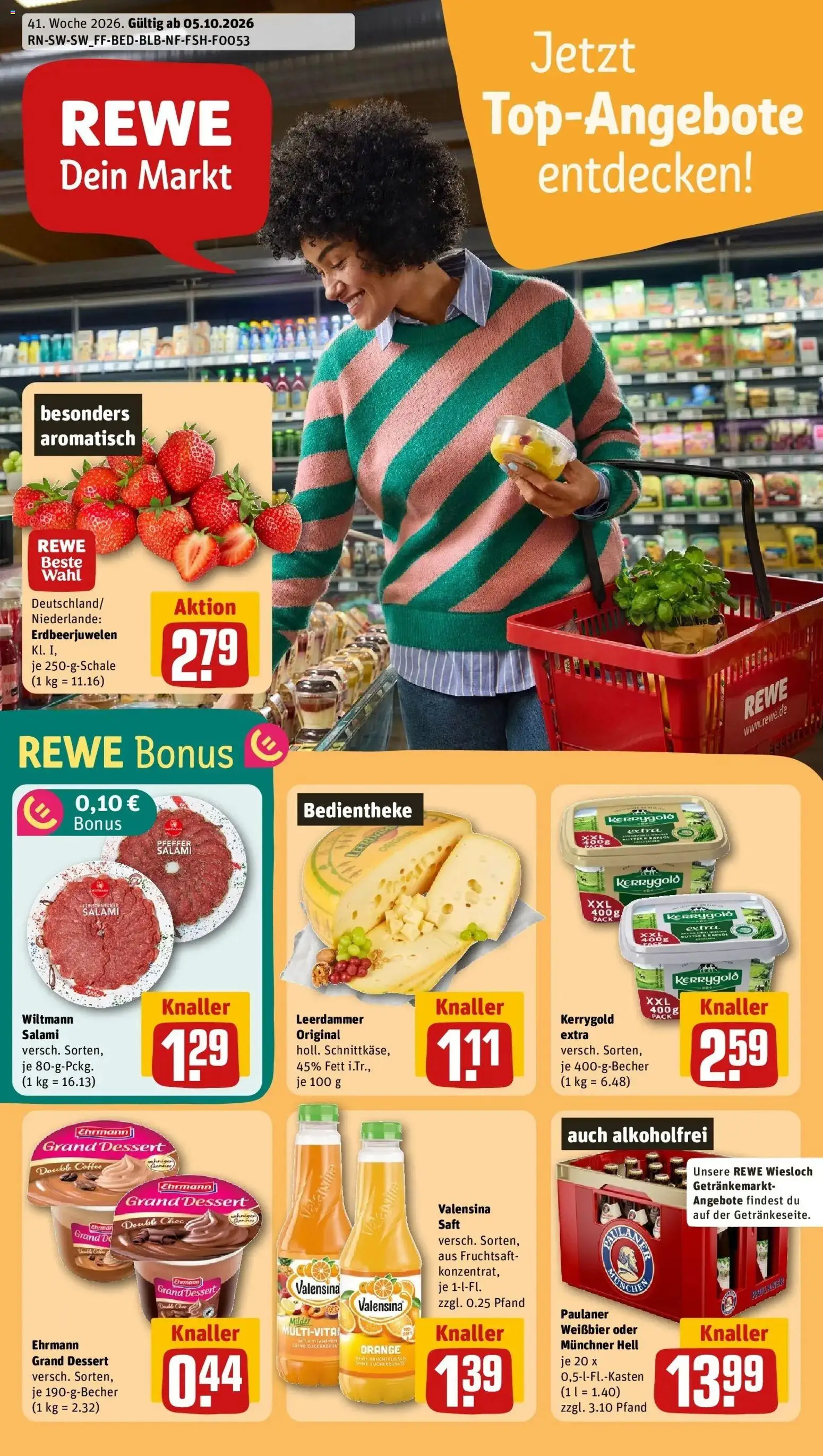 Vorschau von dem Prospekt des Geschäftes Rewe, gültig ab dem 05.10.2026