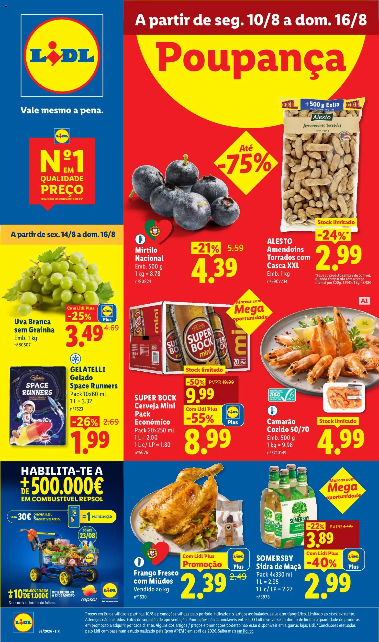 Pré-visualização do folheto da loja Lidl válida a partir de 10/08/2026