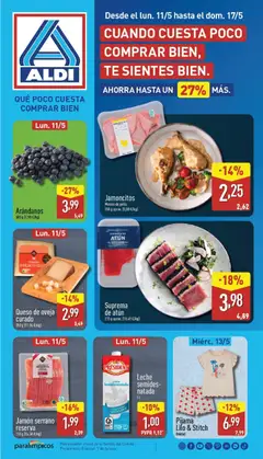 Vista previa del folleto de la tienda Aldi válido desde el 11/05/2026 