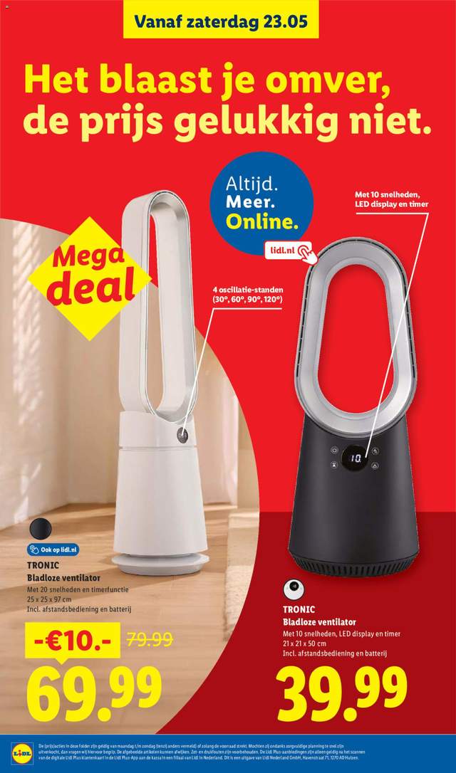 Nieuwe Lidl folder vanaf 18-05