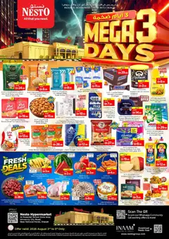 Preview of the catalogue Nesto catalogue mega 3 days of store Nesto valid from 3 Aug, 2026
