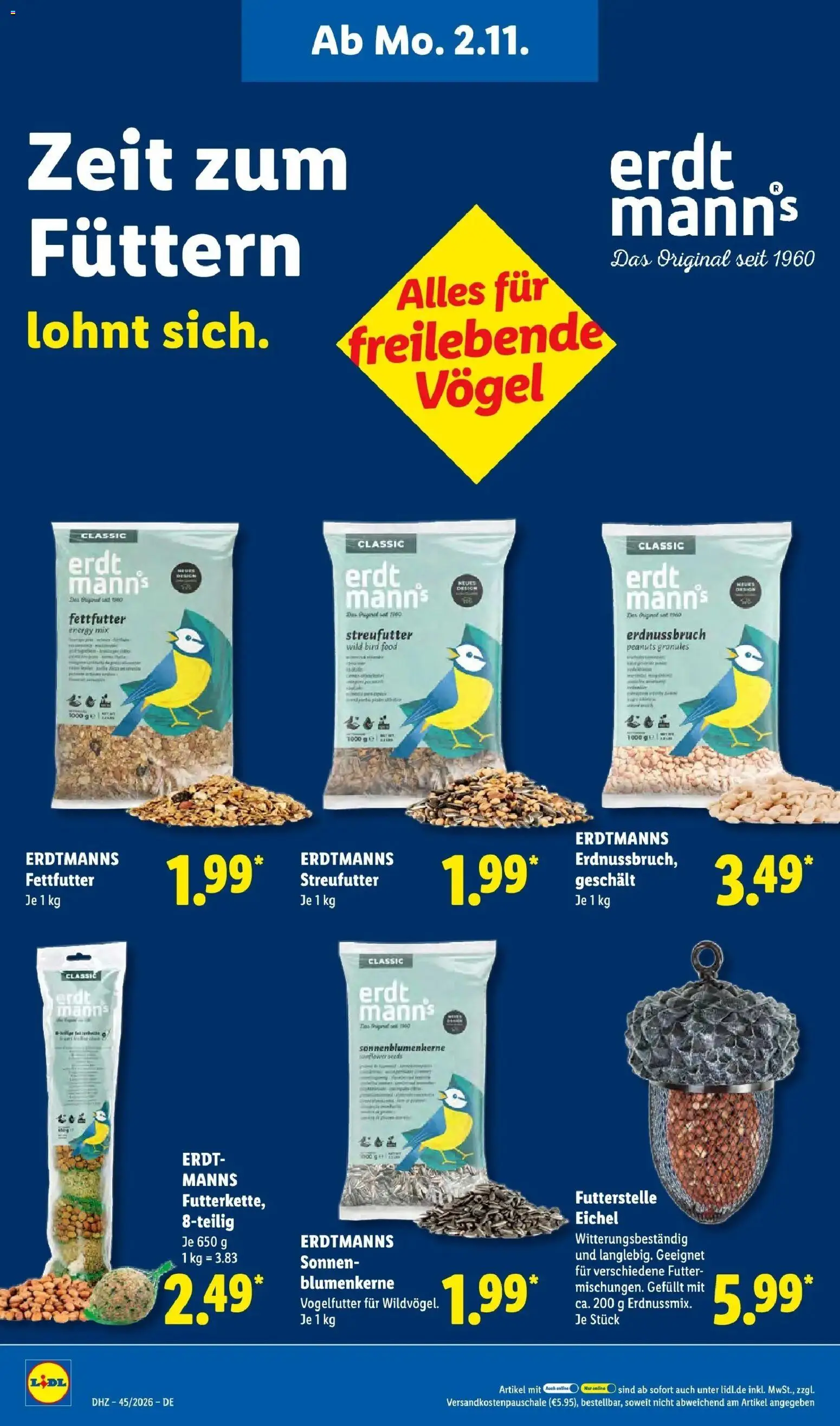 Vorschau von dem Prospekt des Geschäftes Lidl, gültig ab dem 02.11.2026 - Energy