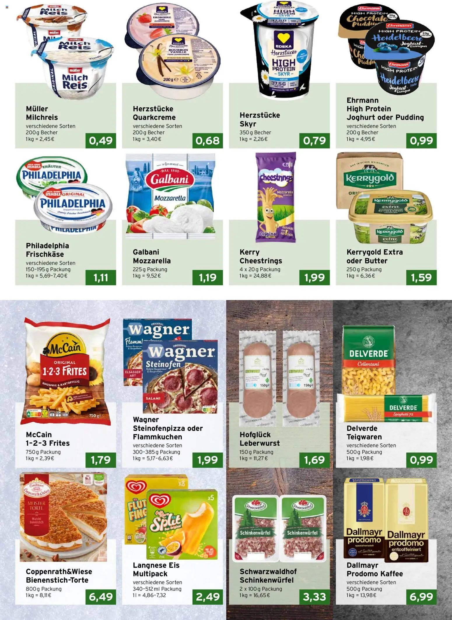 Vorschau von dem Prospekt des Geschäftes CAP Markt, gültig ab dem 26.10.2026 - Eis, Butter, Käse, Joghurt, Philadelphia, Skyr, Vanille, Kerrygold butter