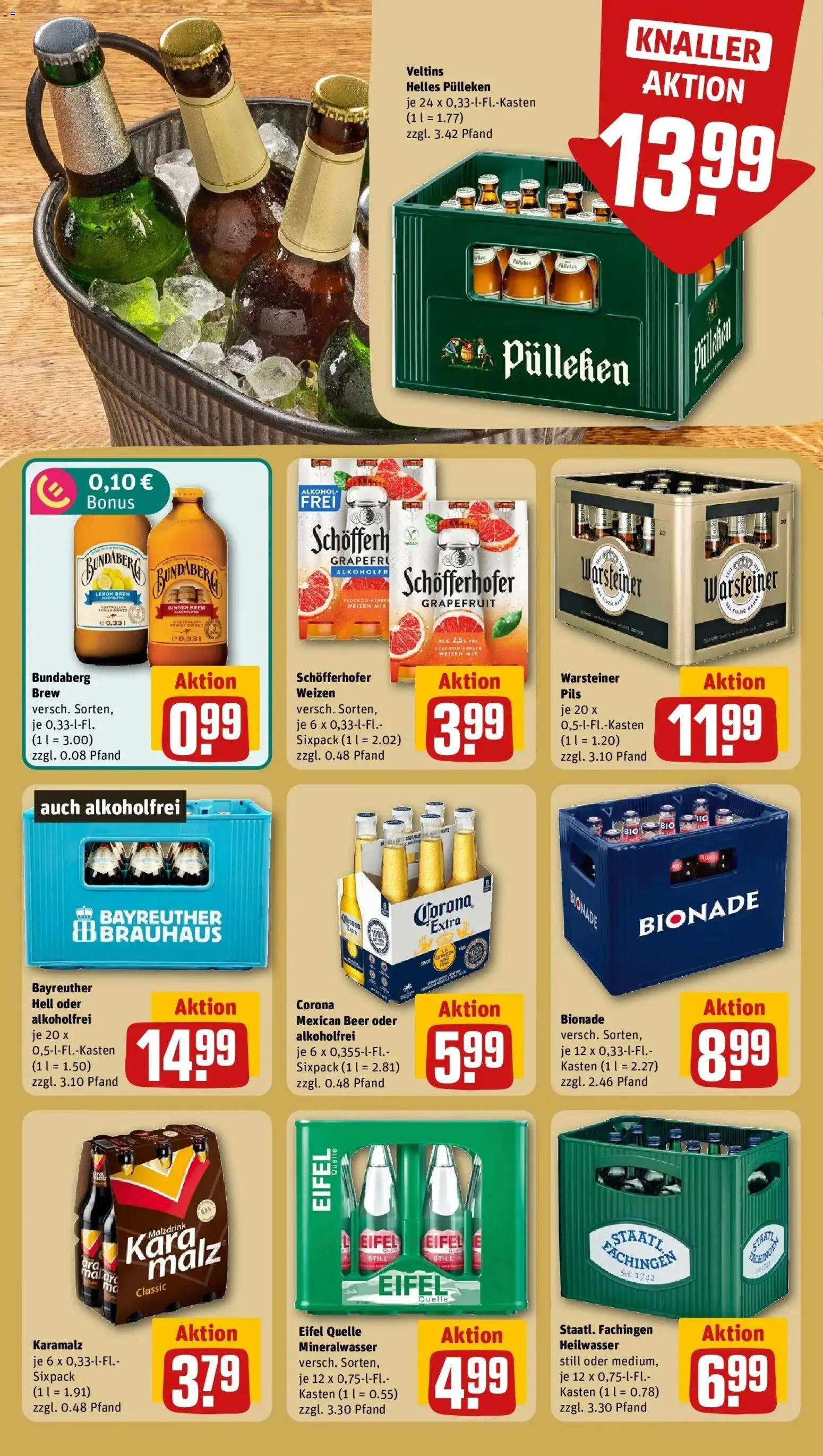 Vorschau von dem Prospekt des Geschäftes Rewe, gültig ab dem 19.10.2026