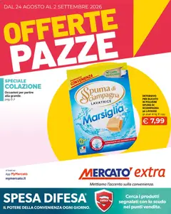 Anteprima dell'opuscolo Mercatò volantino Extra dal negozio Mercatò valido da 24/08/2026
