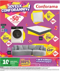 Prévisualisation de Conforama catalogue du magasin Conforama formulaire valide 25/08/2026