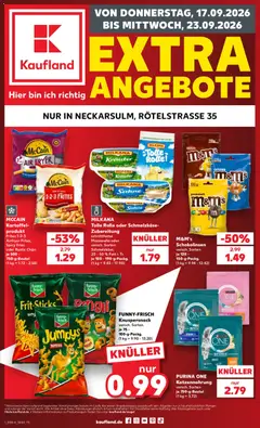 Voorbeeld van Kaufland DE -DE Folder van winkel Kaufland DE geldig vanaf 17-09-2026