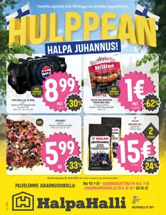 Kaupan Halpa Halli Halpa Halli tarjoukset esikatselu, voimassa 16/06/2026