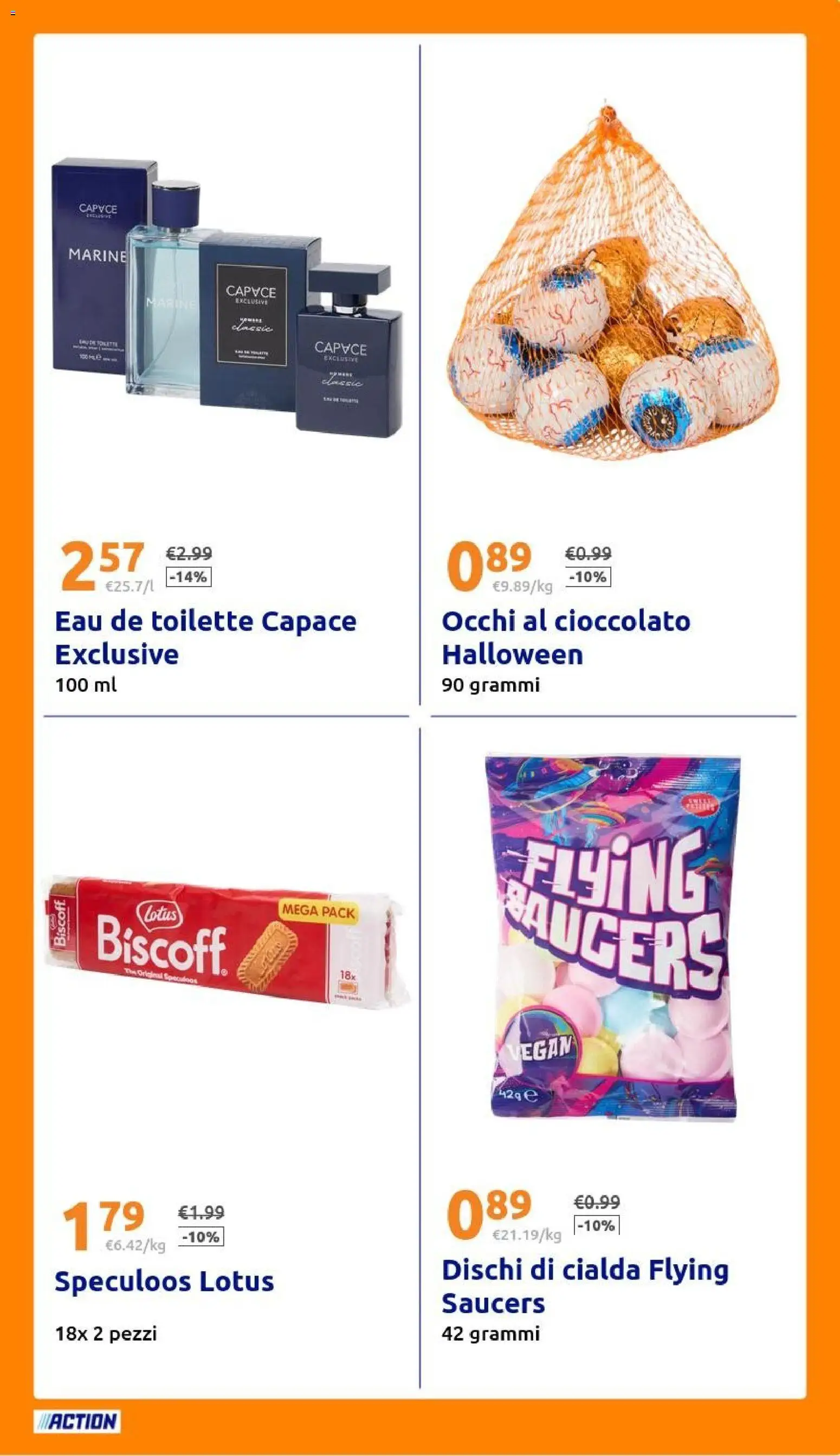 Anteprima dell'opuscolo Action volantino dal negozio Action valido da 21/10/2026 - The, Cioccolato, Cialda