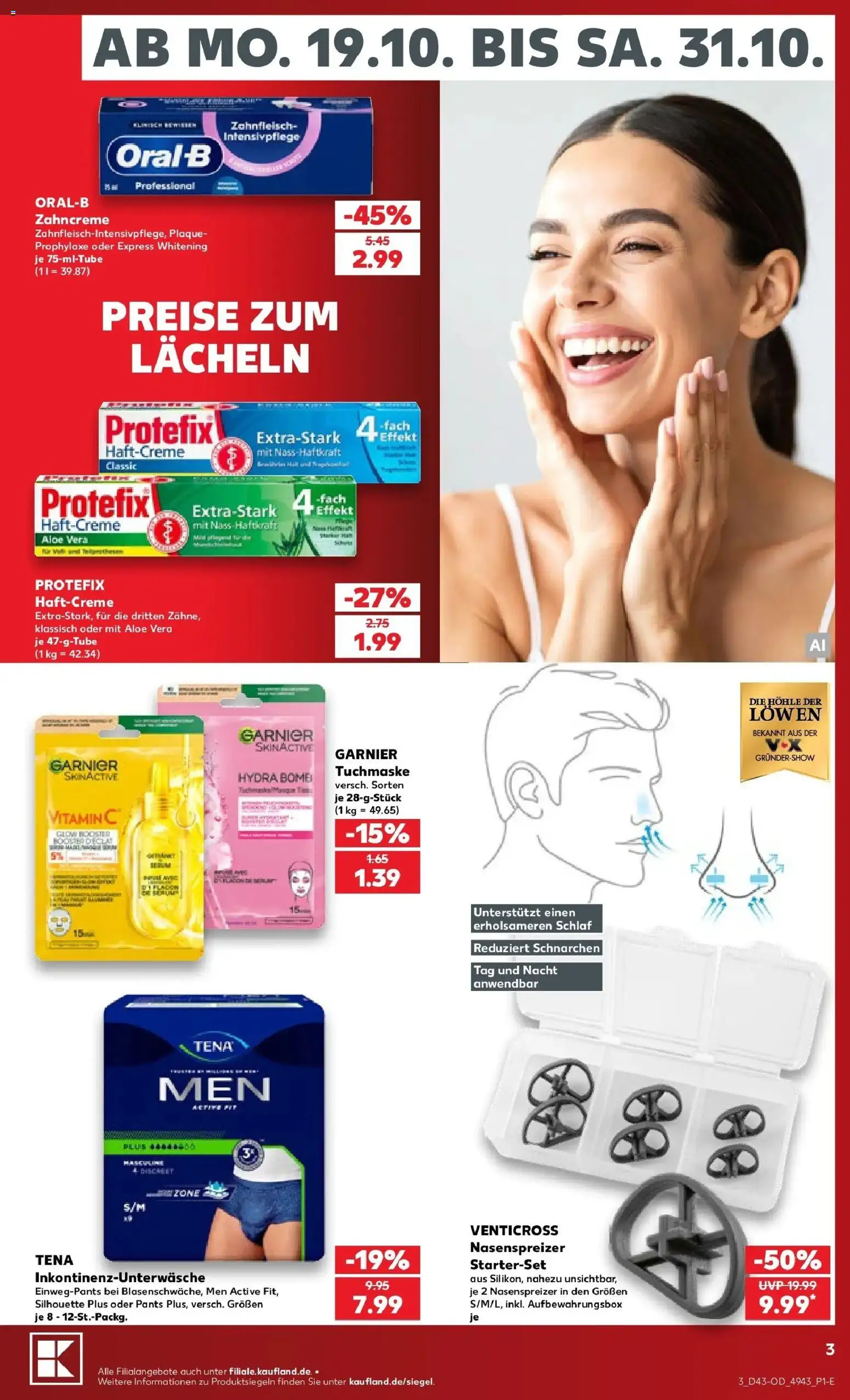 Vorschau von dem Prospekt des Geschäftes Kaufland, gültig ab dem 19.10.2026