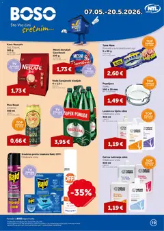 Pregled letka Boso Katalog trgovine Boso vrijedi od 07.05.2026