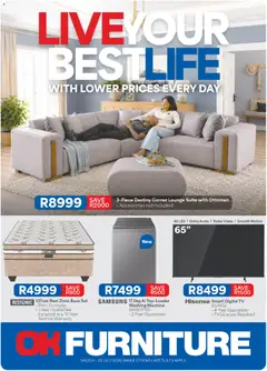 Preview of OK Furniture flyer valid from 06/07/2026