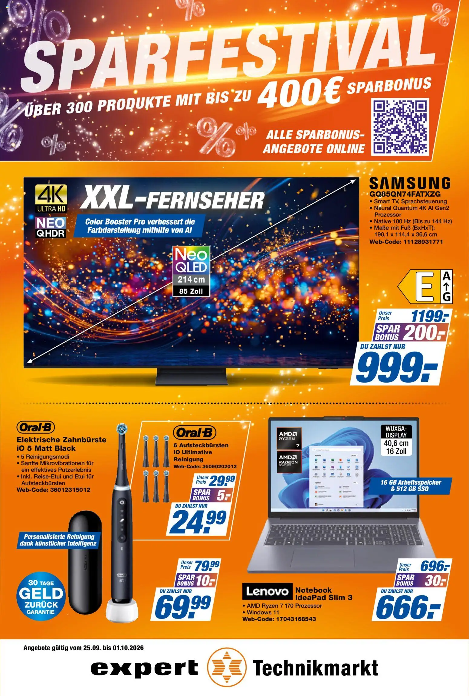 Vorschau von dem Prospekt des Geschäftes Expert, gültig ab dem 25.09.2026