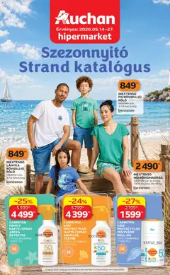 Auchan - Auchan Szezonnyitó Strand katalógus megtekintése, amely érvényes 2026.05.14.-től
