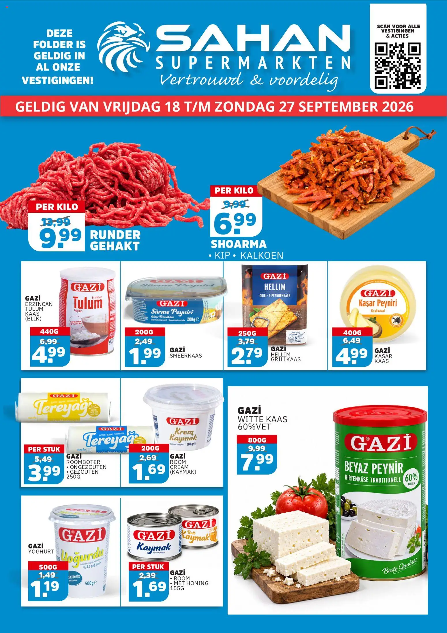 Voorbeeld van Sahan folder van winkel Sahan geldig vanaf 18-09-2026