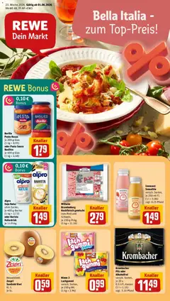 Vorschau von dem Prospekt des Geschäftes Rewe, gültig ab dem 01.06.2026