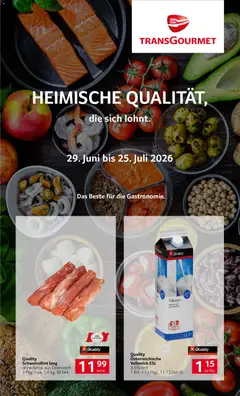 Vorschau der Angebote: Transgourmet Transgourmet Heimische Qualität gültig ab 29.06.2026