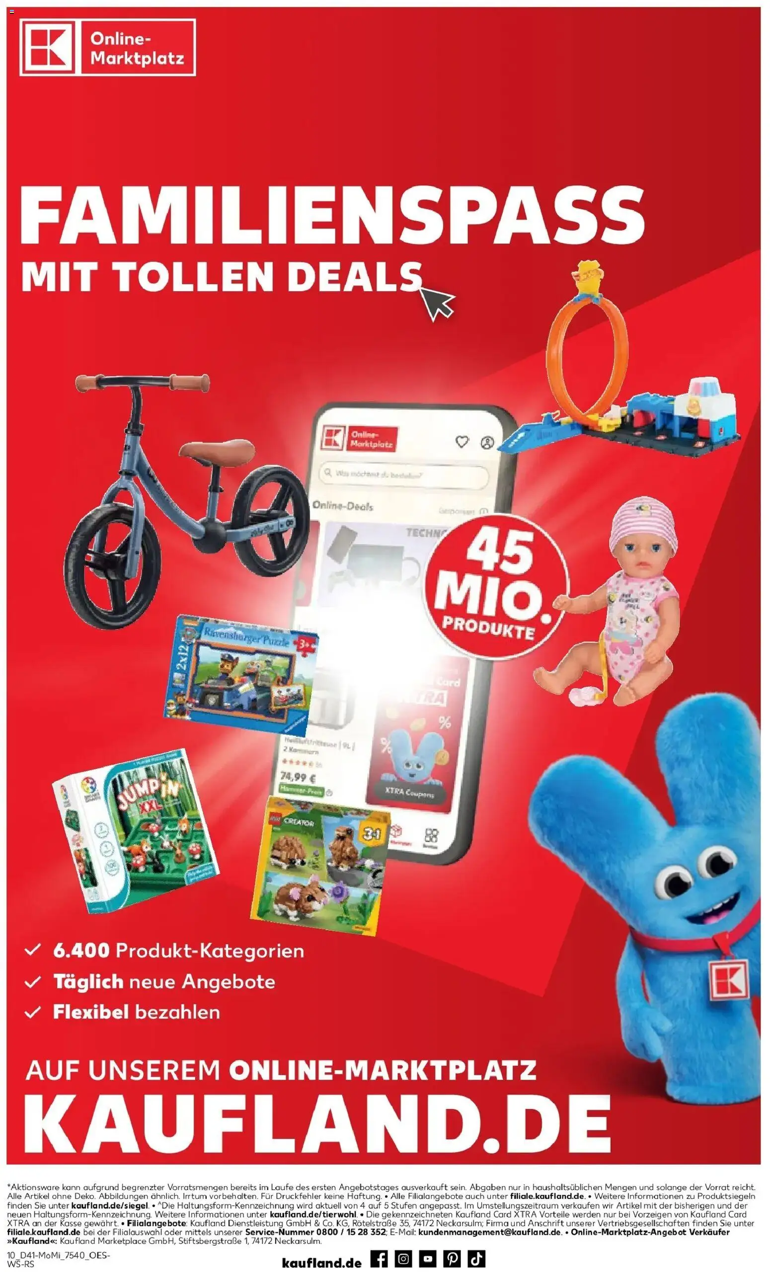 Vorschau von dem Prospekt des Geschäftes Kaufland, gültig ab dem 05.10.2026