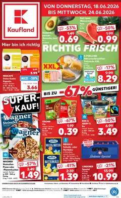 Voorbeeld van Kaufland DE - DE Folder Hannover van winkel Kaufland DE geldig vanaf 18-06-2026