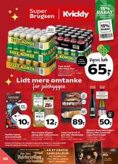 Eksempel på tilbudsavis Super Brugsen - Tilbudsavis uge 44 fra butik Super Brugsen gyldig fra 30/10/2026