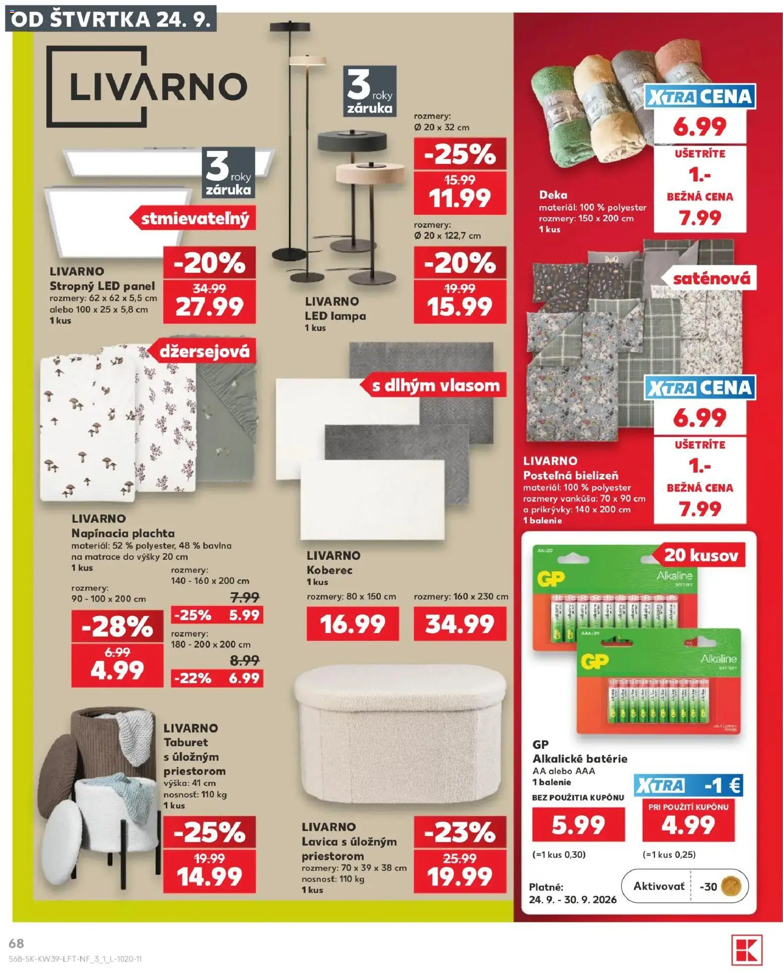 Náhľad Kaufland letáku platného od 24.09.2026