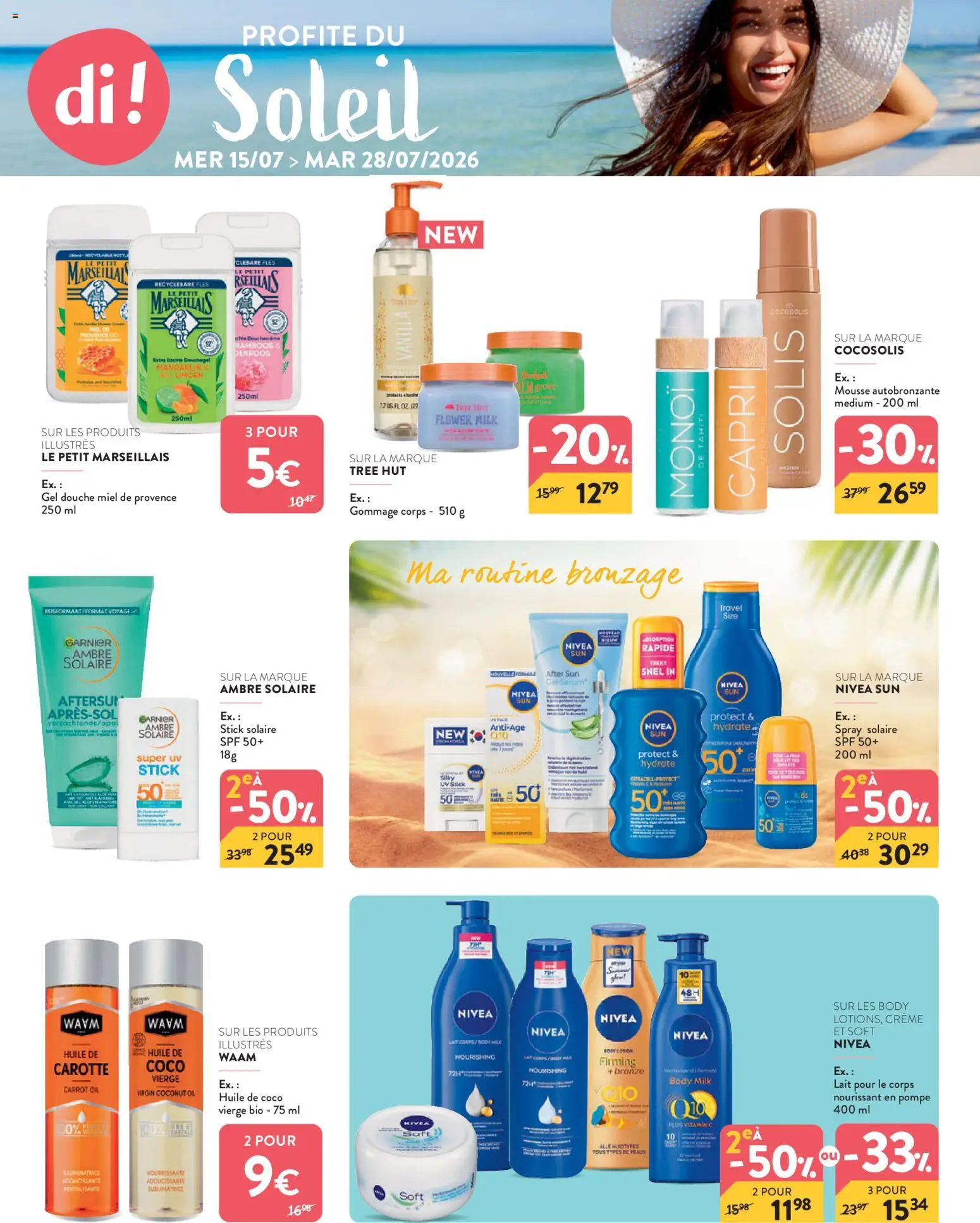 Voorbeeld van Di Publicité van winkel Di geldig vanaf 15/07/2026