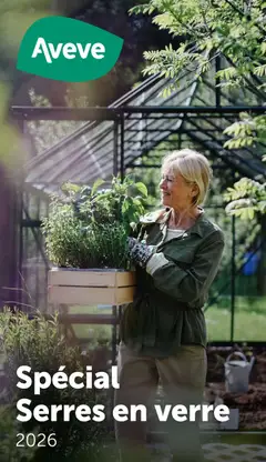 Voorbeeld van Aveve Serres en verre van winkel Aveve geldig vanaf 19/03/2026