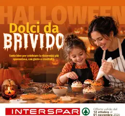 Anteprima dell'opuscolo Interspar volantino Halloween dal negozio Interspar valido da 12/10/2026