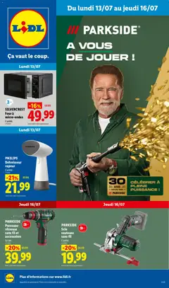 Prévisualisation de LIDL catalogue les bonnes affaires Exclu Web du magasin LIDL formulaire valide 13/07/2026
