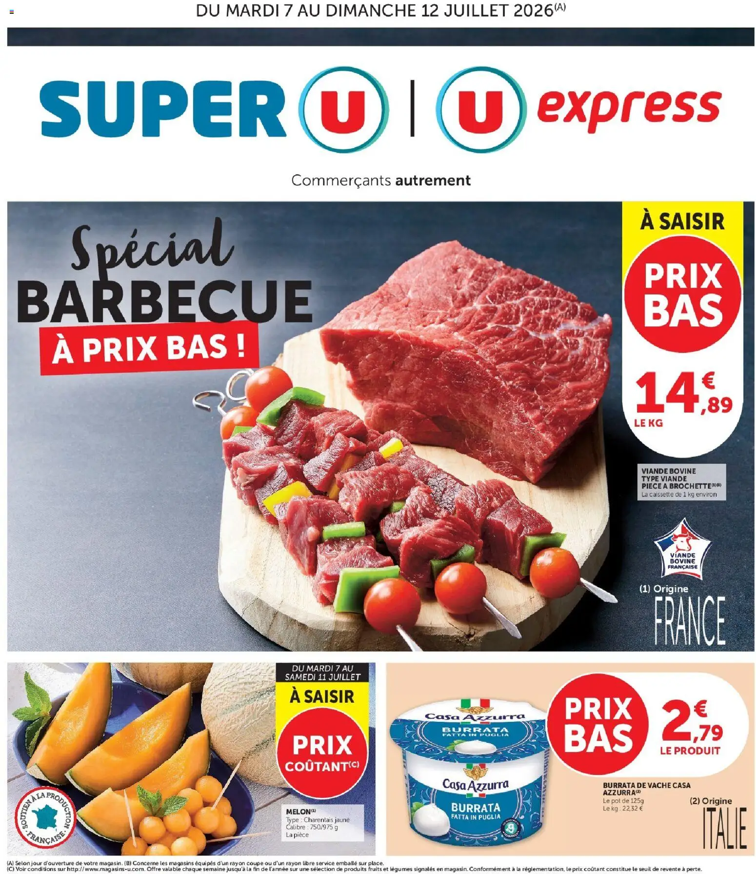 Prévisualisation de U Express catalogue du magasin U Express formulaire valide 07/07/2026