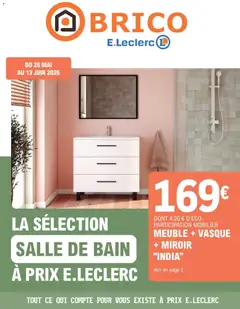 Prévisualisation de Brico E.Leclerc catalogue du magasin Brico E.Leclerc formulaire valide 26/05/2026