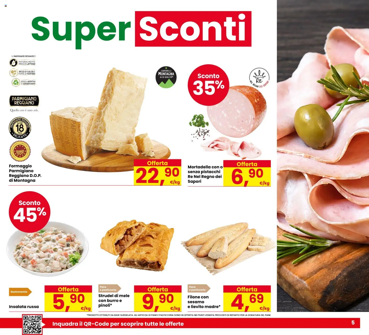 Anteprima dell'opuscolo Despar volantino Budrio dal negozio Despar valido da 29/10/2026 - Insalata, Formaggio, Sesamo, Mortadella, Parmigiano reggiano, Pistacchi, Burro, Parmigiano