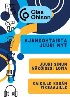 Kaupan Clas Ohlson Clas Ohlson tarjoukset esikatselu, voimassa 19/06/2026