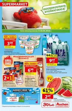 Pogląd gazetki "Auchan gazetka" ze sklepu Auchan ważnej od 05.06.2026