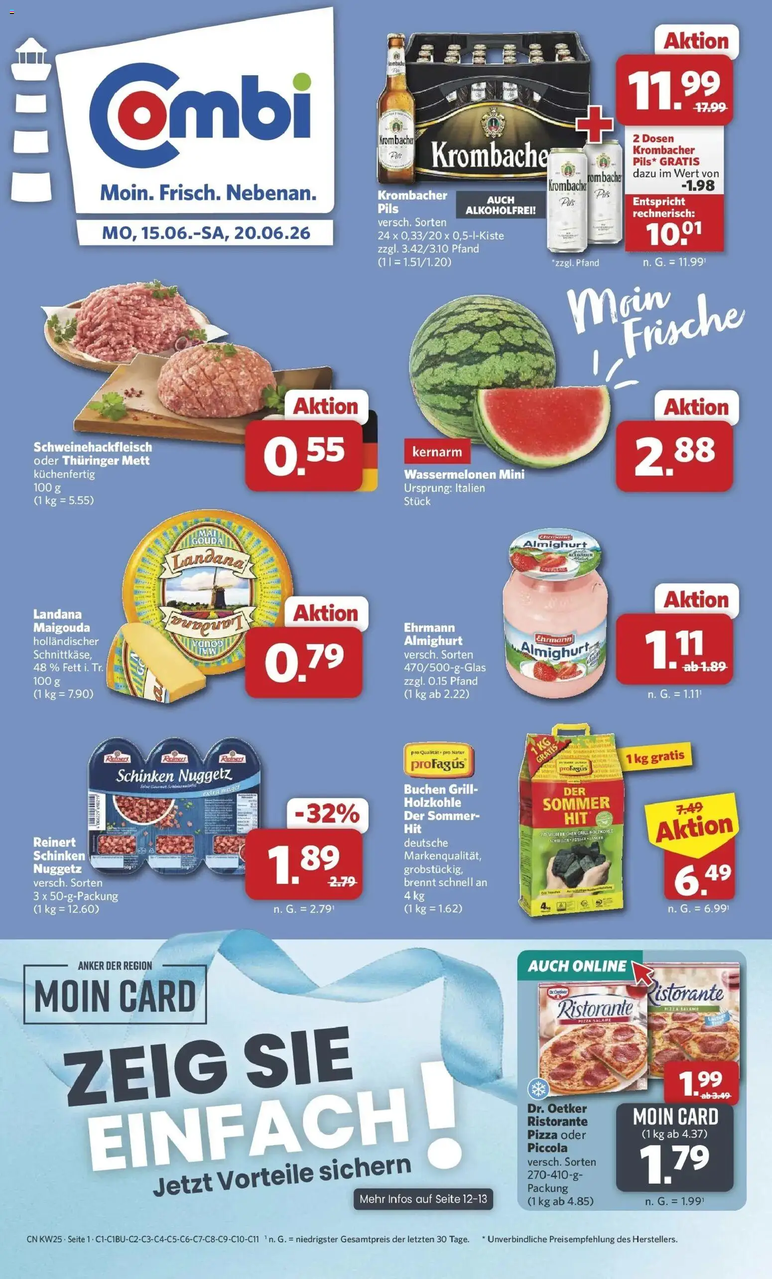 Vorschau von dem Prospekt des Geschäftes Combi, gültig ab dem 15.06.2026