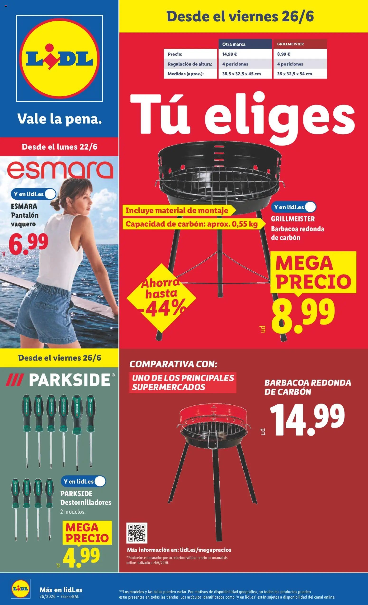 Vista previa del folleto de la tienda Lidl válido desde el 22/06/2026 